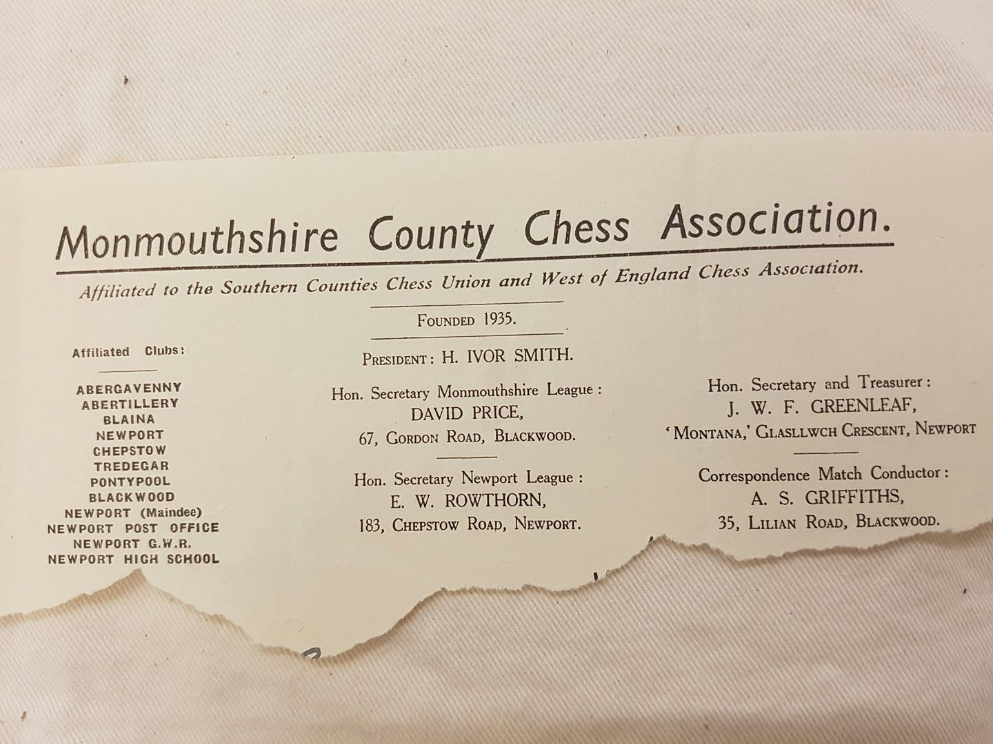 Newport Chess Club